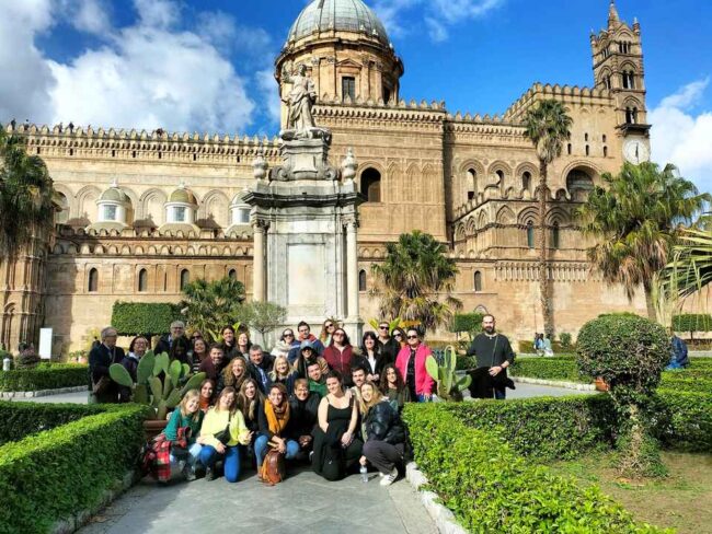 Group Cathedral Palermo Italy