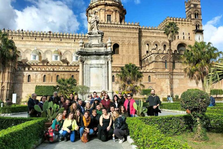 Group Cathedral Palermo Italy