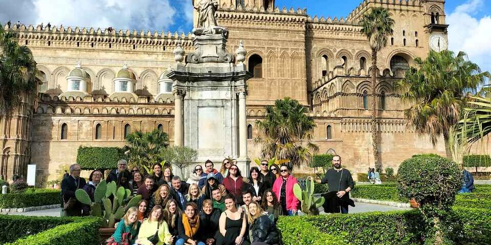 Group Cathedral Palermo Italy